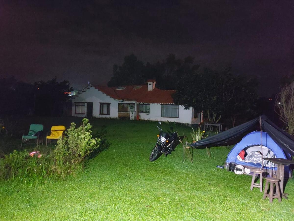 Hospedaje Y Zona De Camping Pistacho ξενώνας Villa de Leyva Εξωτερικό φωτογραφία
